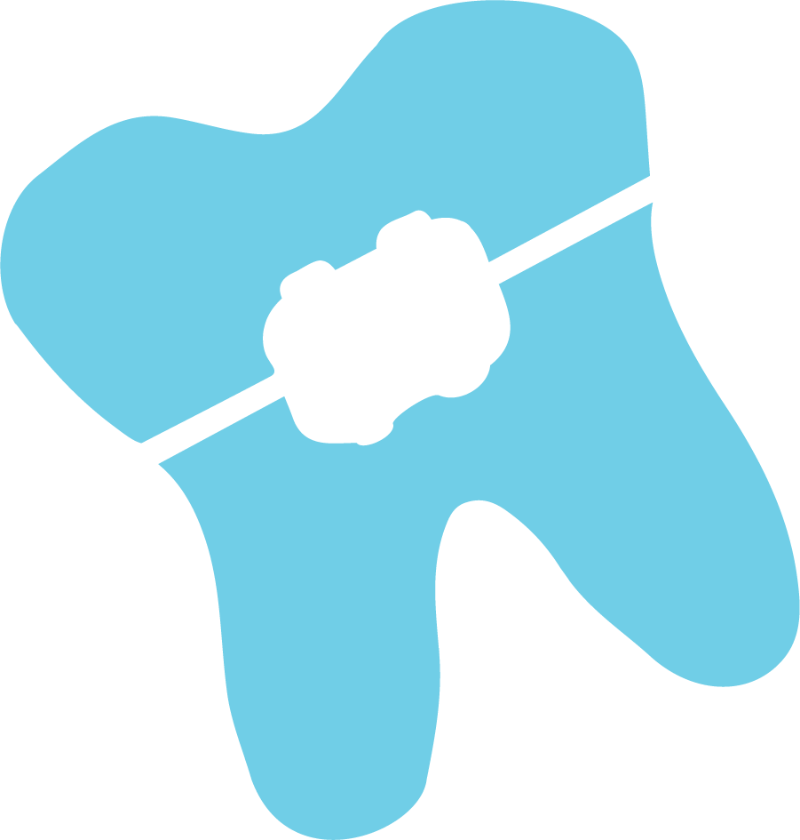 Light blue tooth logo